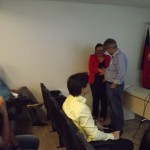 Kiony Vieira, gerente administrativa da Asplan, ncerrou o evento em nome da diretoria
