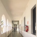 Os corredores do Hospital foram revitalizados e pintados