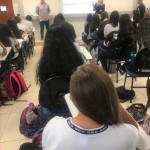O diretor do AZ, Felipe Suntin falou com alunos do Fundamental  do Geo Tambaú