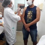 Profissionais do Complexo sendo imunizados com a segunda dose da Coronavac (4)
