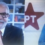 A presidente nacional do PT, Gleisi Hoffman, e Lula partuciparam da Live