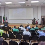 O encerramento do Humanizar aconteceu no auditório do CAM com a presença de operadores e dirigentes do Sistema de Transporte Público e de Trânsito de João Pessoa