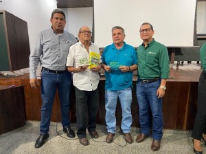 Manoel Arcanjo, da ADAMA, Dr. Benon, José Inácio e Luis, da Agromape