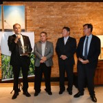 Alexandre Lima, ficou na Vice, José Inácio, Paulo Leal e o ministro do Turismo, Gilson Machado