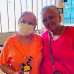 Lindacir  Guedes e Maria da Guia, pacientes do Hospital do Bem