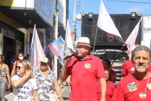 Jeová em campanha na cidade de São João do Rio do Peixe