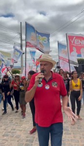 Jeová em campanha na cidade de Santa Helena