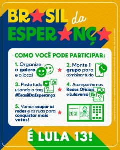 Veja como participar da Super Live de Lula