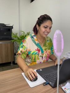 Dra. Nayarah Xavier, oncologista do Hospital do Bem, foi quem teve a ideia da Torcida do Bem
