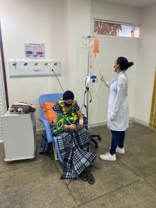 Enquanto o jogo se desenvolvia, nossos pacientes