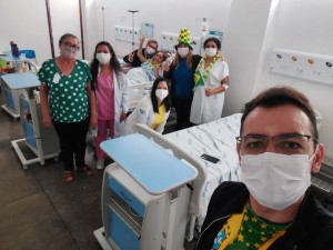 Flagrante de uma das enfermarias