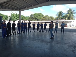 Uma das atividades da SIPAT na Unitrans