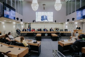 A sessão foi bem prestigiada