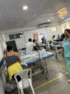 A urgência e emergência do Hospital de Patos esteve bem movimentada