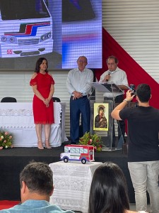 Agnelo enalteceu o exemplo de seu pai