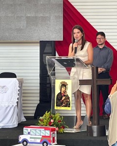 Larissa Nascimento, neta