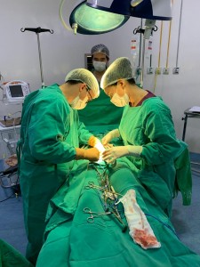 No plantão do Natal foram realizadas oito cirurgias