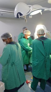 O bloco cirúrgico do Hospital de Patos esteve muito movimentado neste final de semana