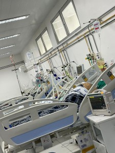 Dos 20 acidentados , três precisaram ficar internados para cuidados posteriores