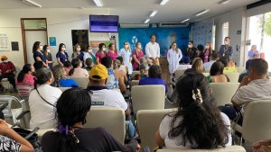 A ação foi direcionada para pacientes, acompanhantes e funcionários