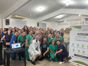 Integrantes da equipe de Enfermagem do Complexo que participou da capacitação