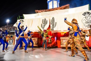 O cordel foi inspiração para o carnavalesco da Imperatriz- Foto Site Portal Carnaval