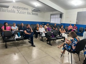 A equipe do Projeto esteve nesta quinta no hospital para iniciar o II Ciclo