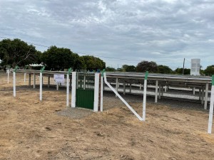 A usina foi instalada numa parte do terreno da Estação de Camaratuba