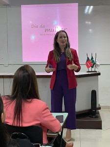 Anna D´Ávila foi a palestrante do evento