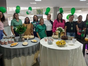 As profissionais que atuam no prédio sede