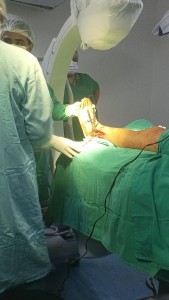 Foram sete cirurgias ortopédicas