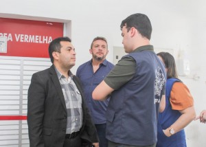 Francisco Guedes, Dr. Ari Reis e Dr. Pedro Augusto