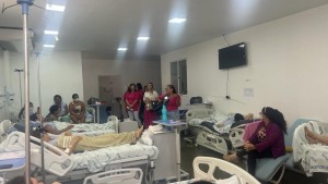 Houve ações nas enfermarias