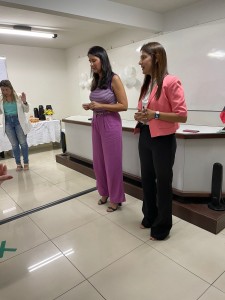 Lorena Dantas e Larissa Nascimento, diretoras do Grupo