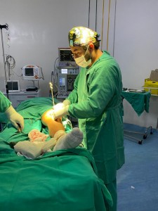 Neste plantão aconteceu apenas uma cirurgia ortopédica