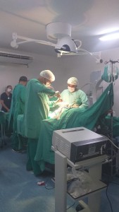 O Hospital realizou 12 cirurgias no plantão do final de semana