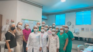 Profissionais que integram o Projeto Hcor em Patos
