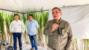 Roberto Balbino, Luis Augusto e o presidente da Asplan, José Inácio
