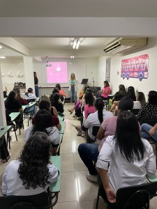 Thamyris Miranda, do RH, abriu o evento